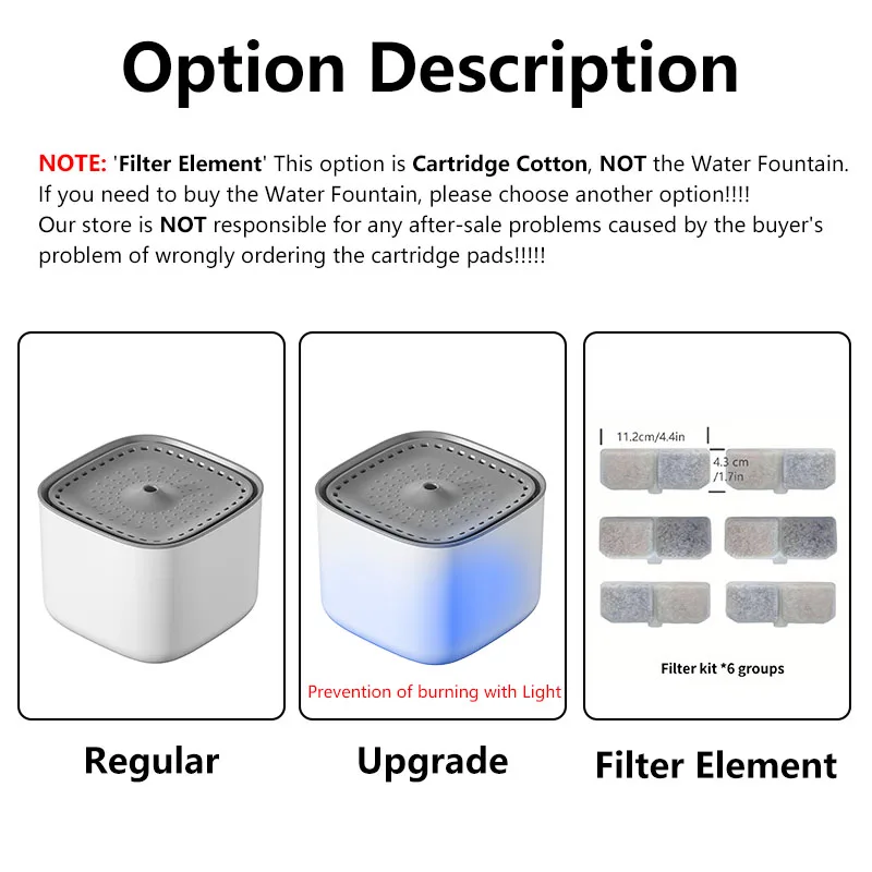 3L Cat Water Fountain Auto Recirculate FilterQ 1Large Capacity Filtring Cat Water Drinker USB Electric Mute Cats Water Dispenser