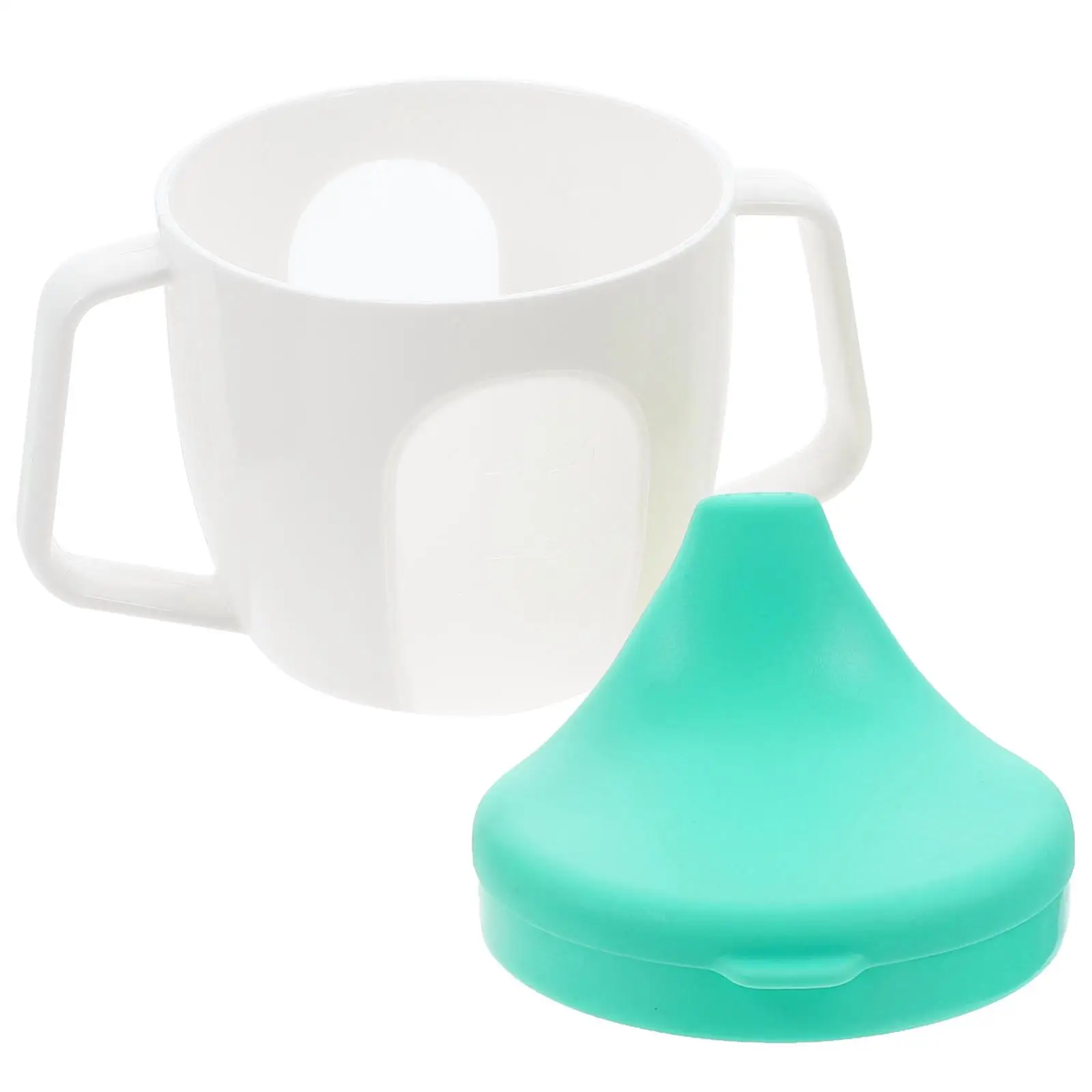 

Toddler Water Bottle Sippy Cup Sealed Design Leak Proof Baby Trainer Cup Ergonomic Handle Safe Durable Material Multi Function