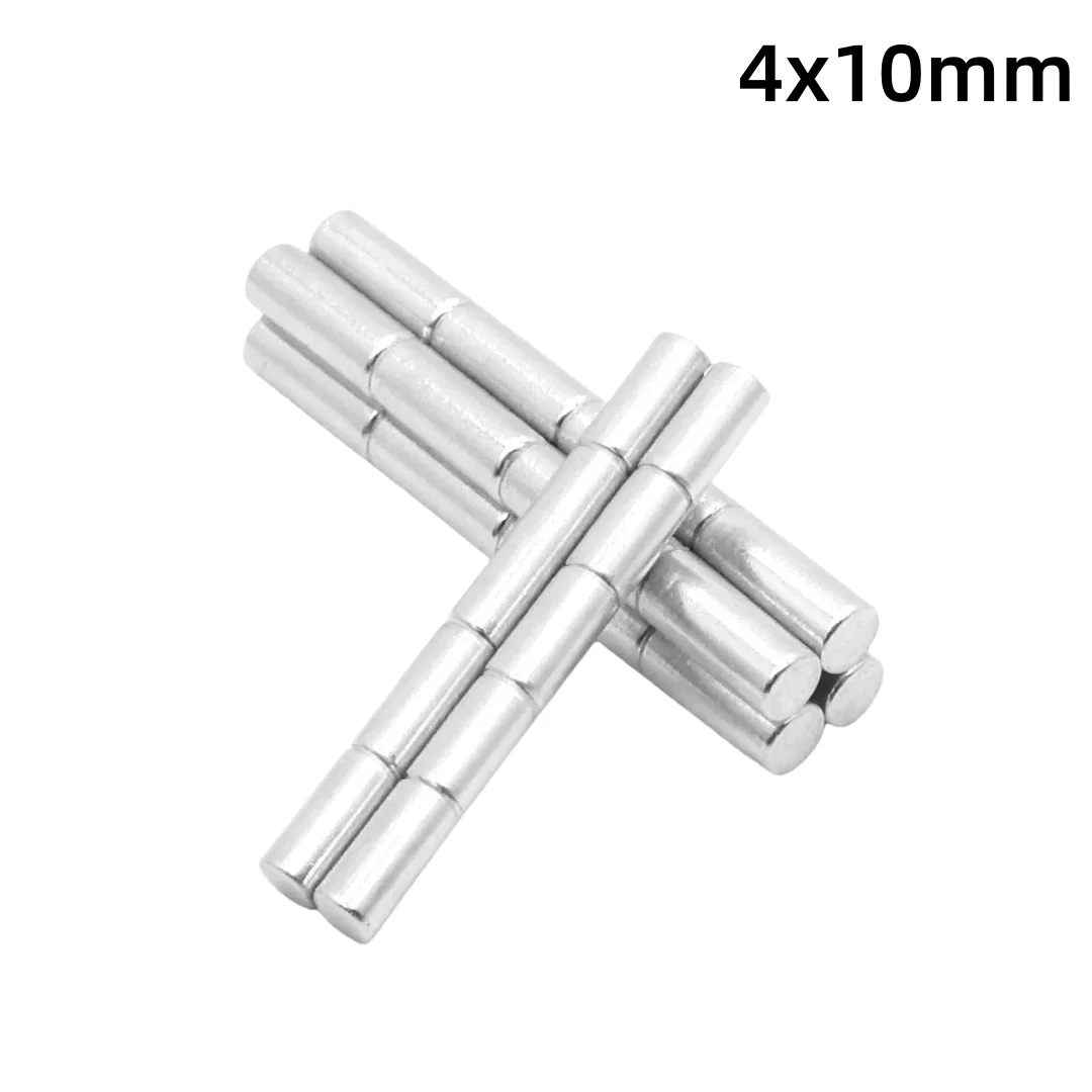 4x10mm Round Strong Powerful Magnets 4*10 Thick Disc Magnets For Fridge, DIY, Building, Scientific, Craft, Education 4x10