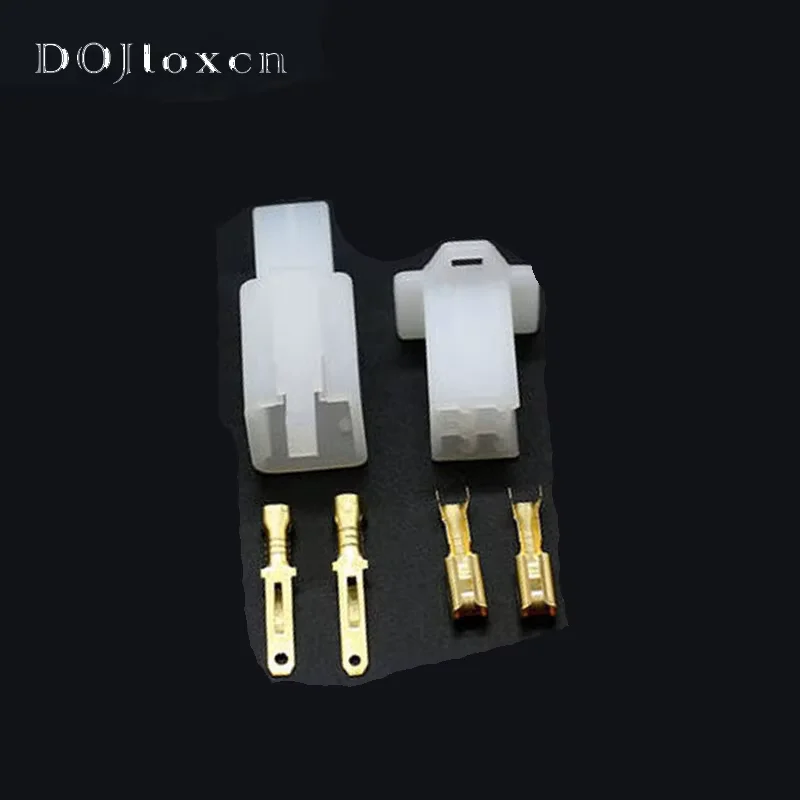 1 Set 2 3 4 6 9 Pin Automotive Electrical Wire Connector 2.8 MM Male Female Cable Terminal Plug Kits Motorcycle Ebike Car