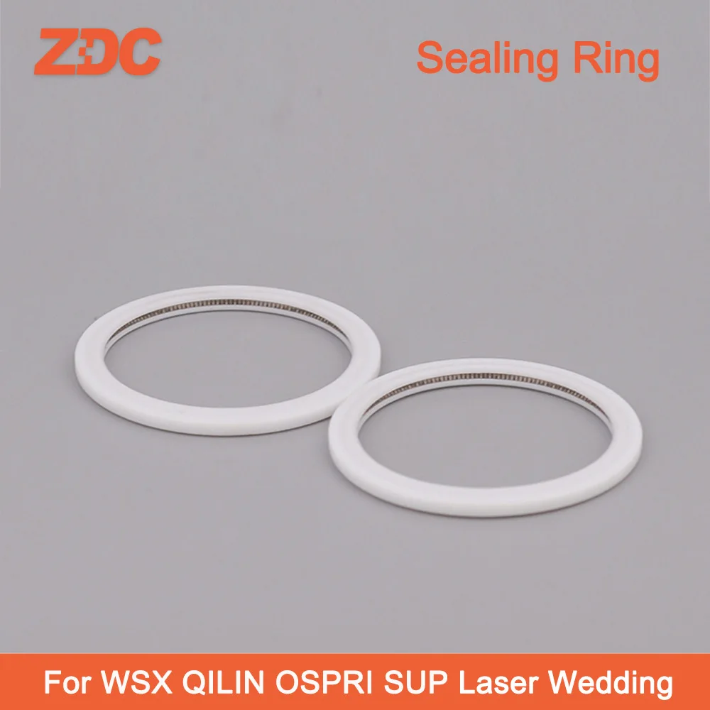 Anillo de sellado láser de fibra para WSX QILIN OSPRI SUP20S HANWEI, ventanas protectoras, 18x2, 20X2, máquina de soldadura de fibra láser para boda, Metal