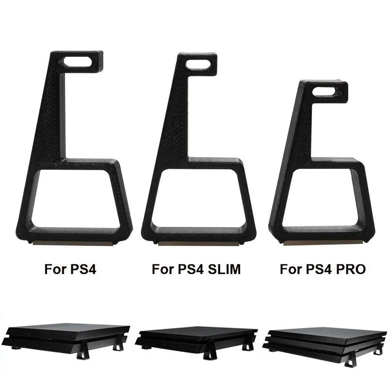 Suporte Horizontal de Resfriamento 4 em 1 para PS4, Base de Apoio Elevada para PS4 Slim e PS4 Pro, Acessório para PS4