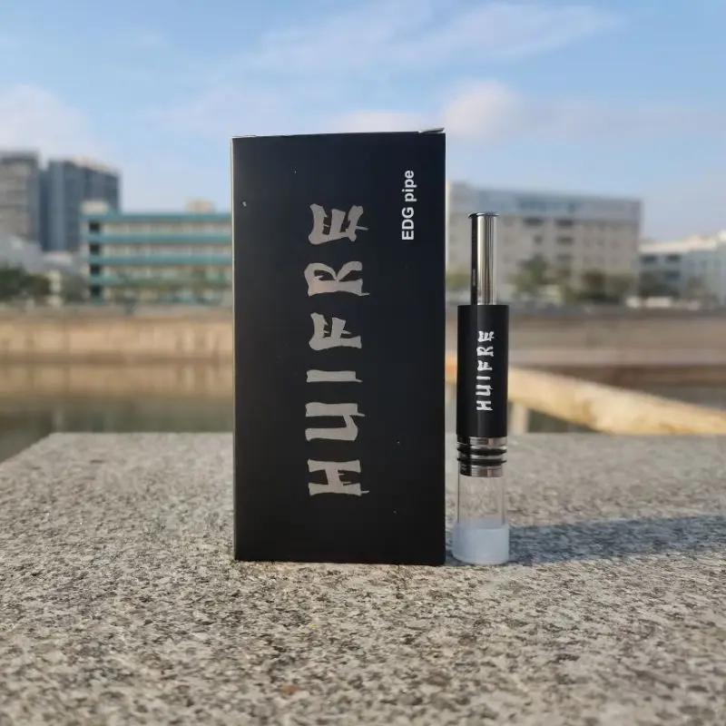 Pipa de humo retráctil portátil, juego de olla de humo, herramienta para fumar de vidrio