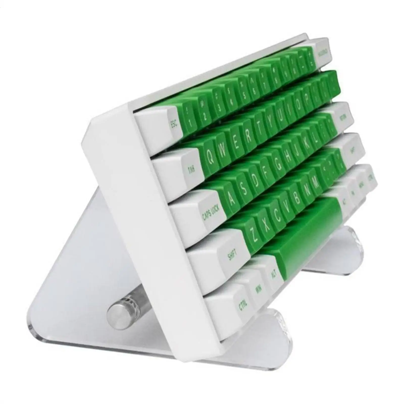 Keyboard Display Stand Storage Rack Mechanical Keyboard Holder Tray for Study Tabletop Tablet Picture Frame Exhibition Desk