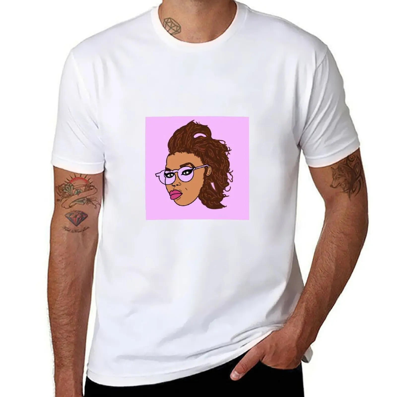 

Mixed Girl Magic T-Shirt black cotton t-shirt plain for man package anime tshirt T-Shirt