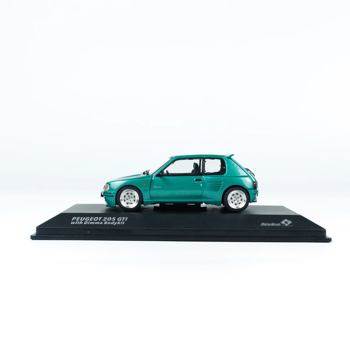 Diecast Solido 1:43 Scale Peugeot 205 DIMMA S 4310807   โลหะผสมรถยนต์รุ่นสะสมของเล่นของขวัญของที่ระลึกแสดงเครื่องประดับ