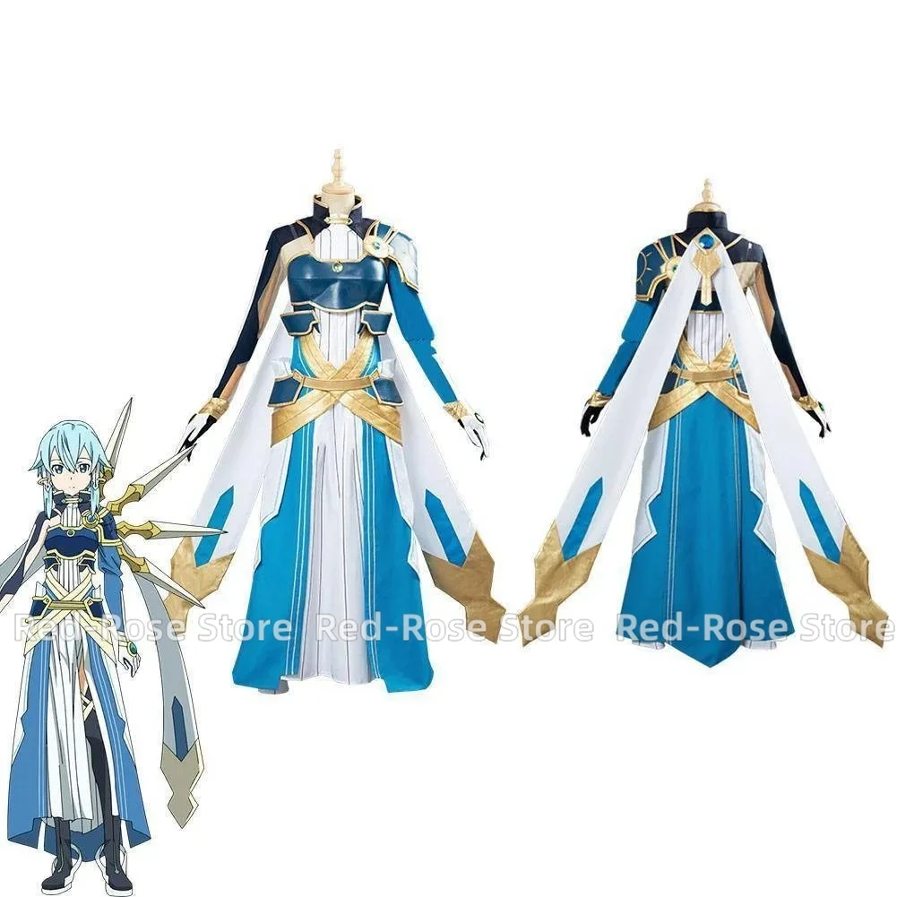 Anime  Sao Asada Shino Halloween Uniform Custom Made Cosplay Costume DJSY