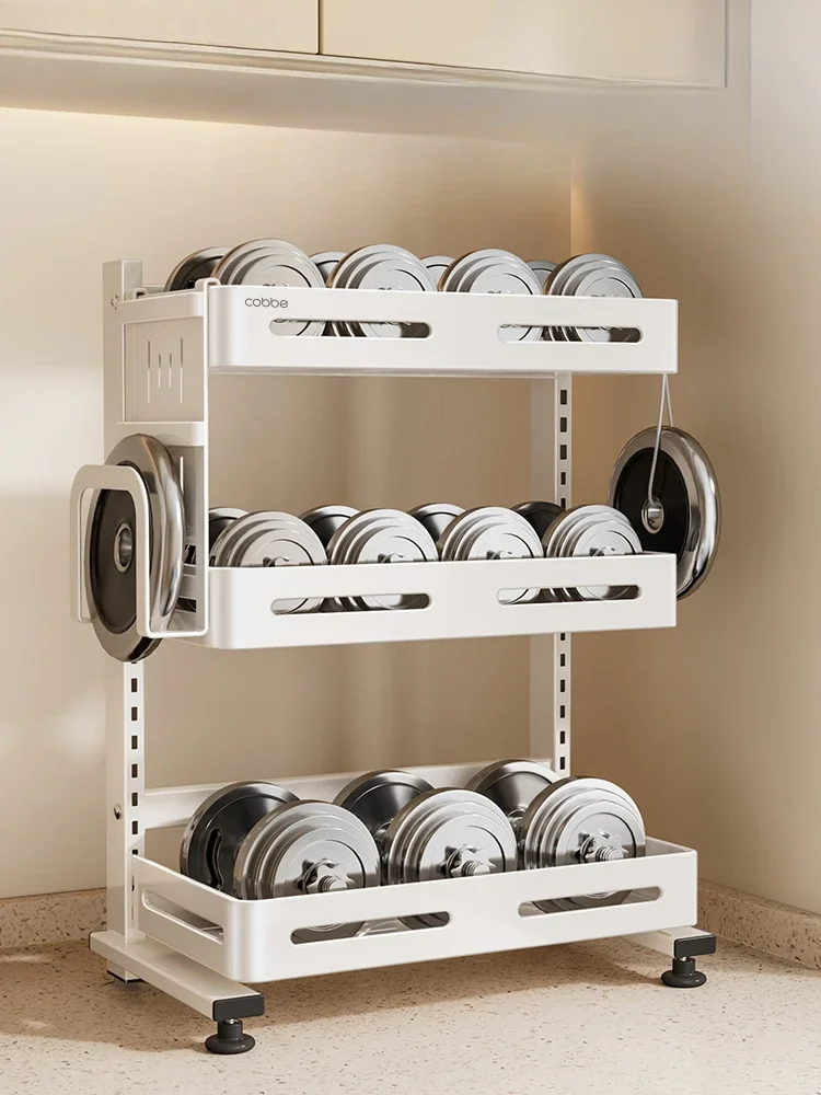 Stainless steel kitchen condiment shelf, countertop, chopsticks, multi-functional spice storage shelf