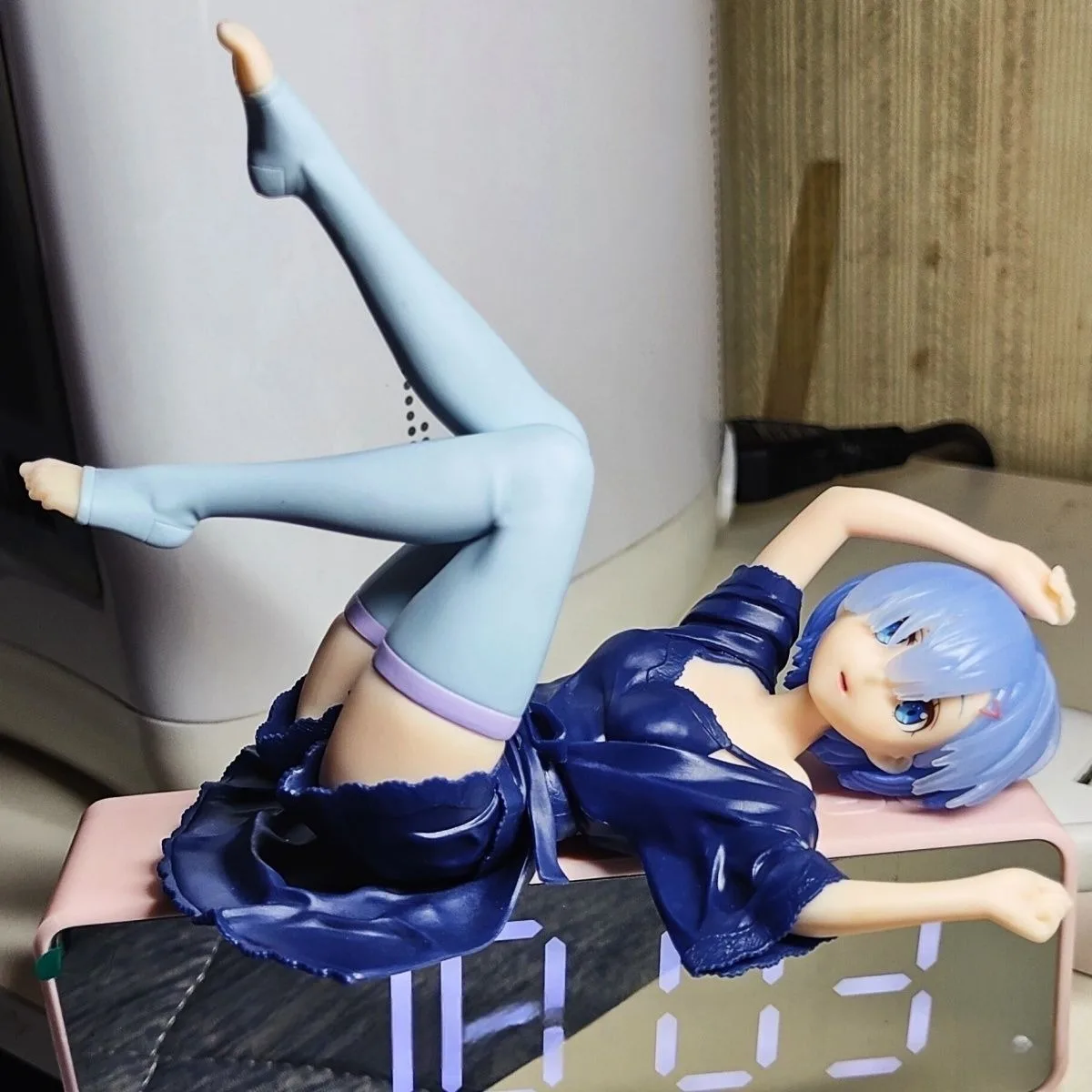 Rem Action Figures Anime Re:Life In A Different World From Zero PVC Figurine Collect Car Decoration Model Toy Children Toy Gift