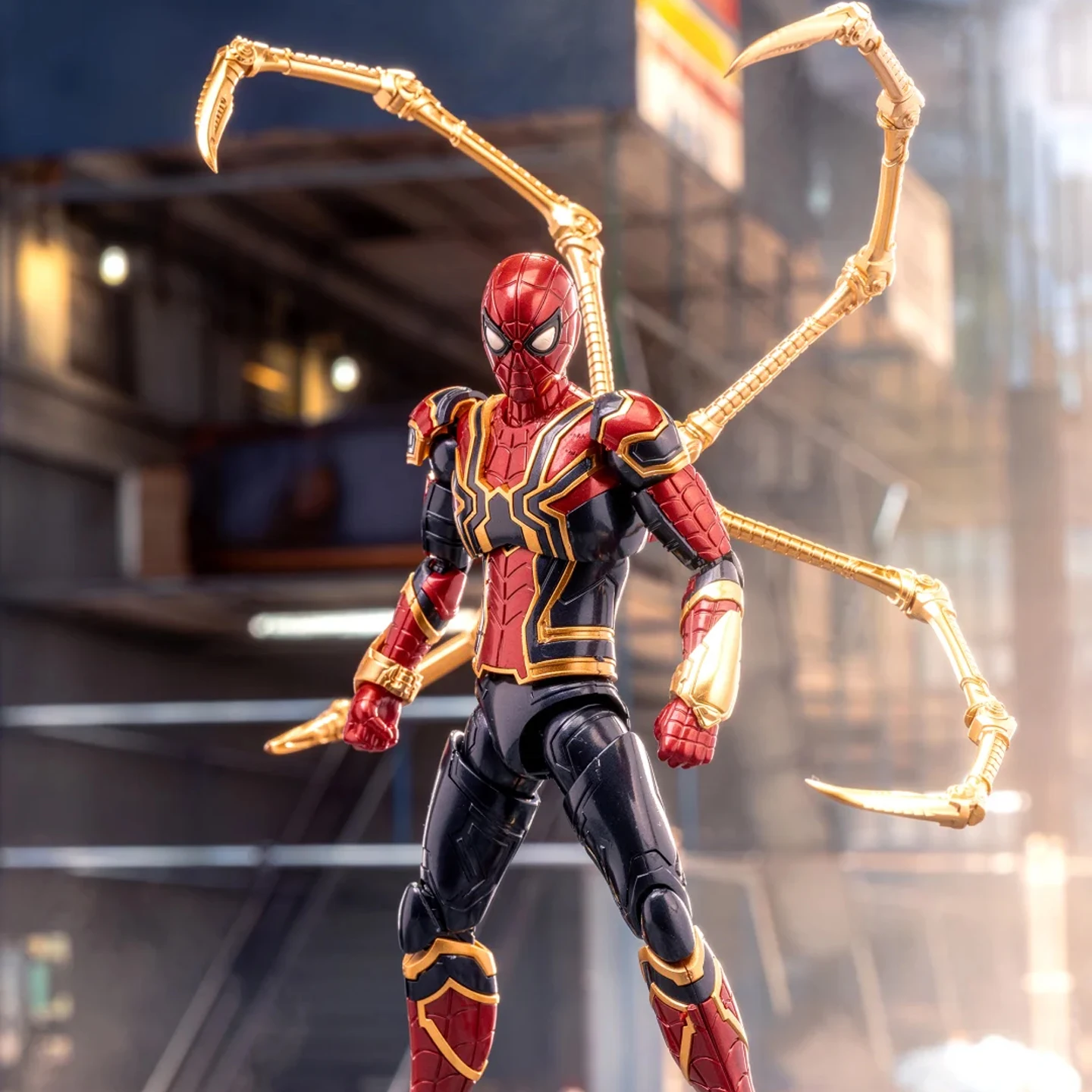Fondjoy Marvel Steel Spider Articulated Assembly Plastic Model Set Action Model, Desktop Decoration, As a Fan Collection Gift - view 2