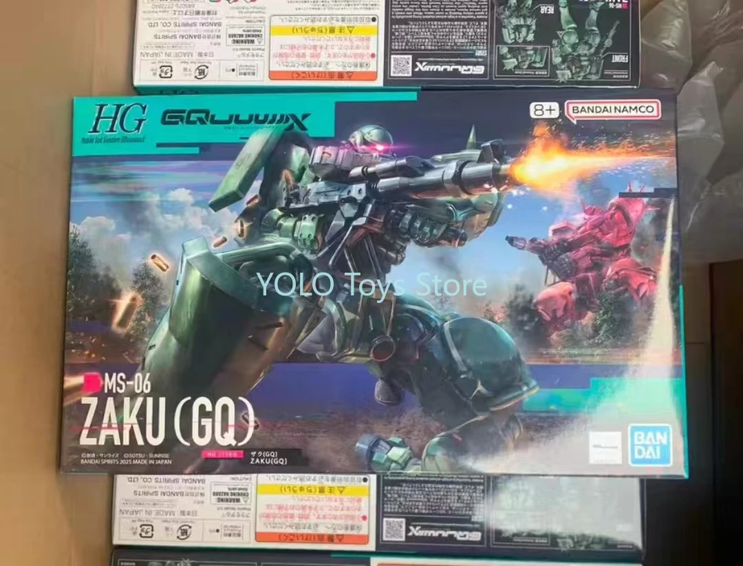 

В наличии: Новая фигурка HG MS-06 Заку (Zaku) GquuuuuuX, зеленая, аниме-модель, игрушка
