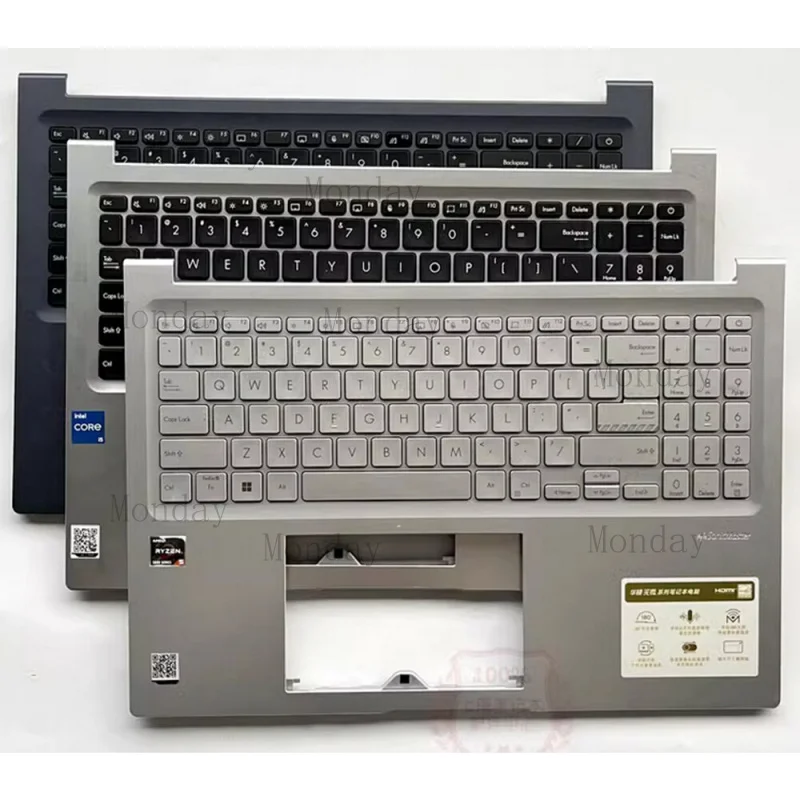 

W For ASUS VivoBook 16X M1603Q X1603Z 2022 Laptop Keyboard Palmrest Upper Case