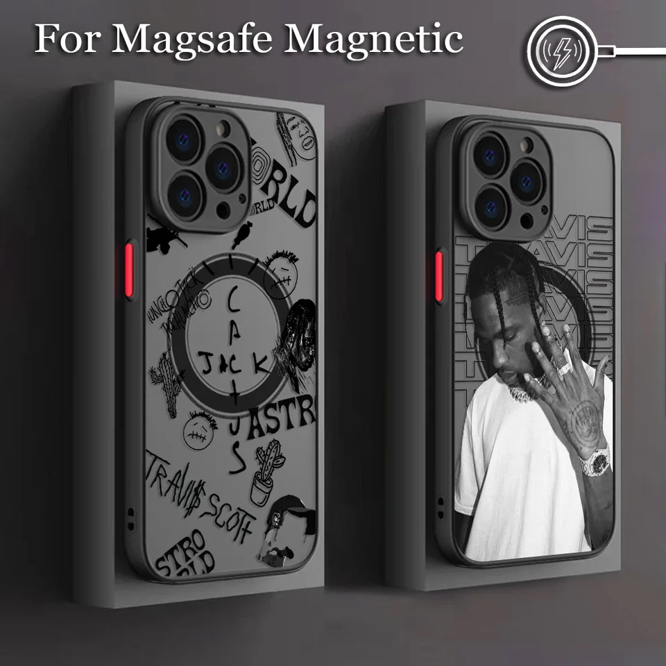 Luxury Travis Scott Cactus Jack Phone Case for iPhone 16 15 14 13