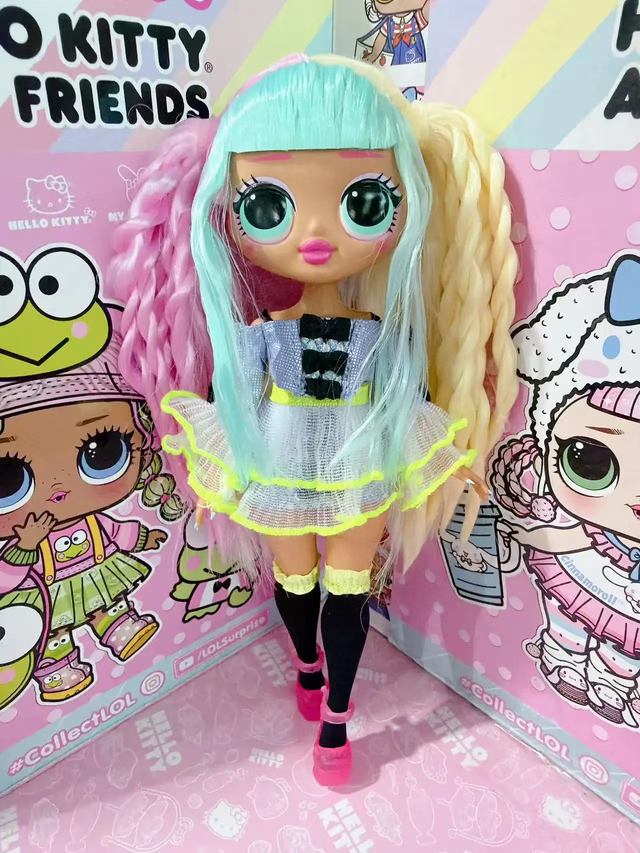 New genuine lol doll OMG FIERCE Swag girlfriend 25-30CM girl playhouse joint movable toy girl birthday gift no box