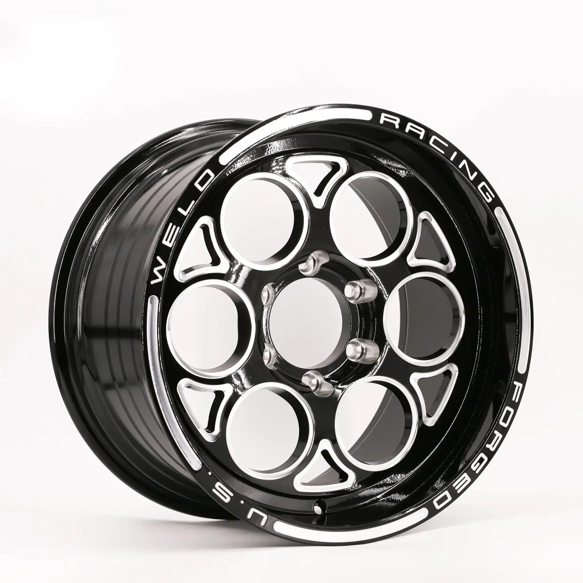 for Black Fashion Car Alloy Wheels 16 17 18 Inch 6 Holes Jerry Huang