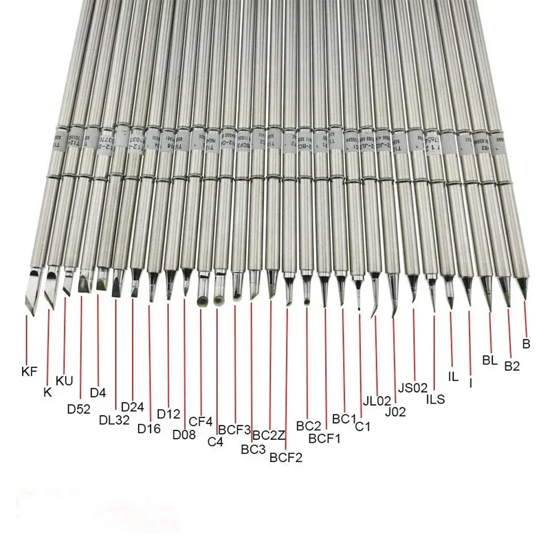 T12 Series Soldering Tips T12-D24 T12-K T12-I T12BC2 T12-D24 Soldering Tip Replacement Soldering Tools