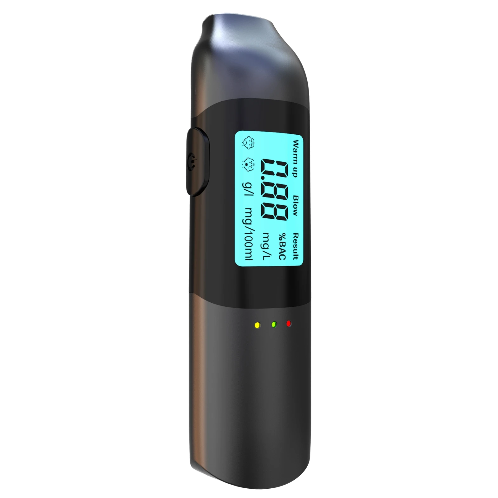 Kontaktloser Alkoholtester mit Sprachbericht – LED-Anzeige und hochpräzise Erkennung, wiederaufladbarer Alkoholtester für Zuhause/Party
