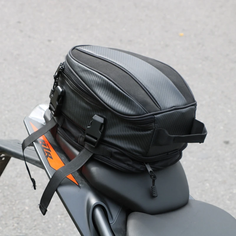 

Motorcycle Rear Seat Bag Waterproof Motorcycle Racing Tail Luggage Cycling Bag Luggage Bag Large Capacity