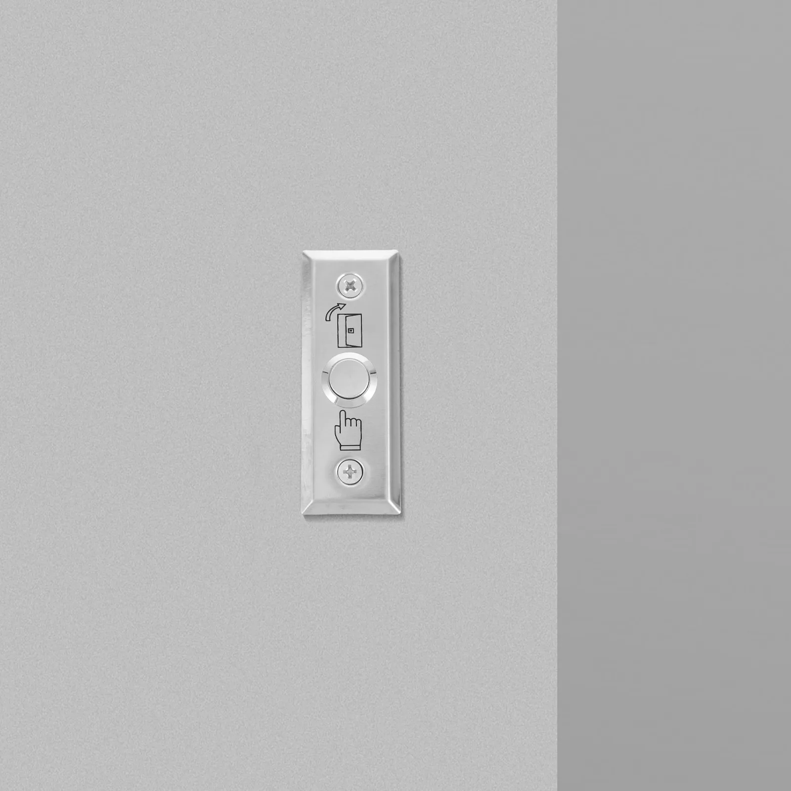 

Комплект: Кнопка выхода из нержавеющей стали для контроля доступа, настенная панель-защита для дверного звонка, для АЗС