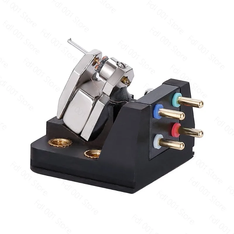 MC Phono Cartridge 0.8mV High Output  Elliptical Diamond Stylus for LP Vinyl Records - Audiophile Grade