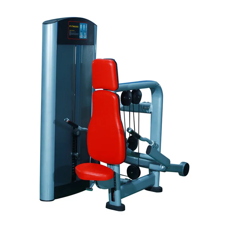 

Metal Plate Loaded Steel Gym Fitness Equipment Triceps Extension Machine for Back Bodybuilding Arms Chest Workout Leg Safety