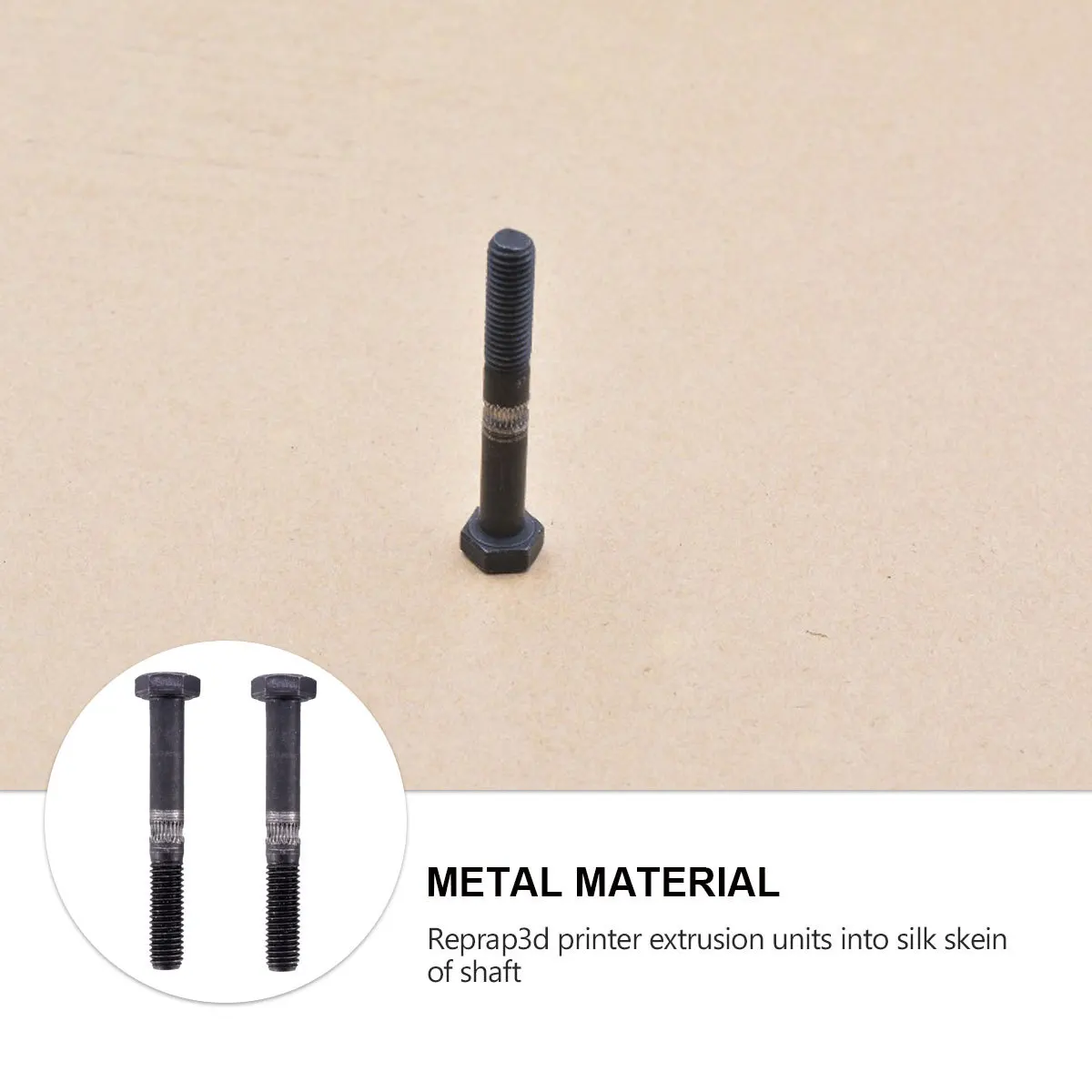 

1 set 1 Set 30Mm M8 Extruder Hobbed Bolt For Printer Parts 1.25Mm Tooth Spacing 7.36Mm Filament Feed Suitable 3Mm 1.75Mm Abs Pla