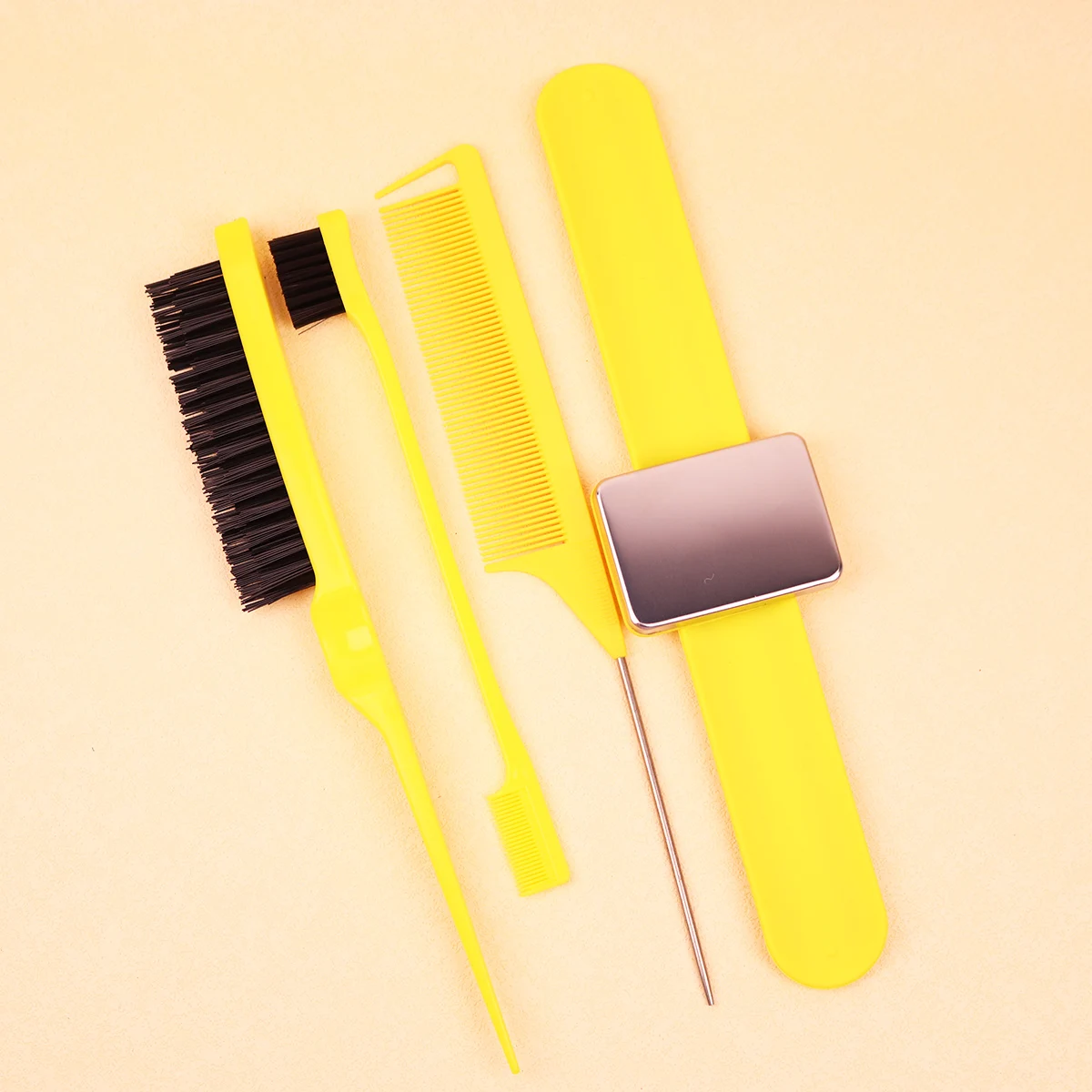4pcs Hair Brush Set for Wigs, Essential Styling Tools