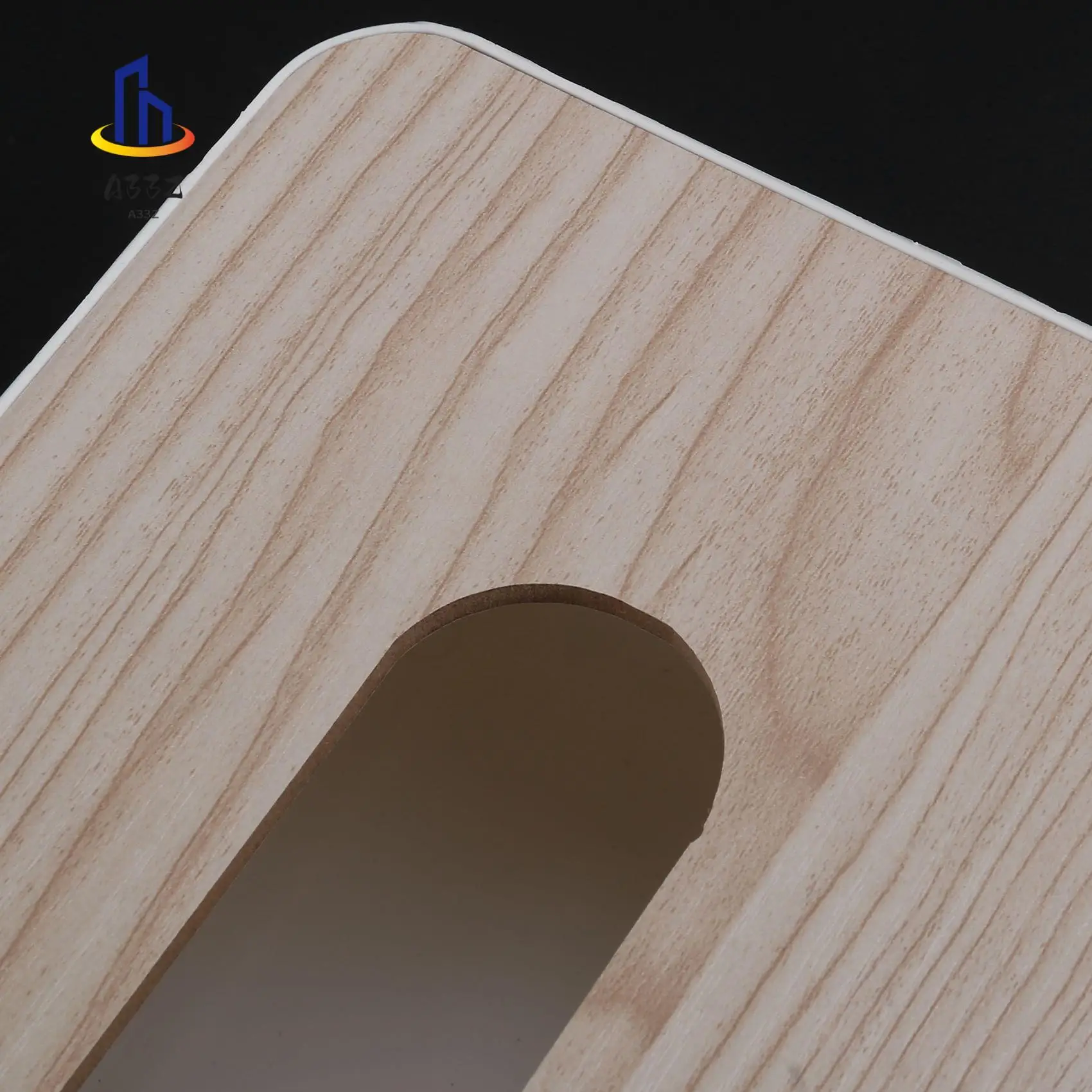 A33Z-caja de pañuelos con tapa de madera, caja de papel sanitario, servilletero de madera maciza, caja de pañuelos Simple y moderna