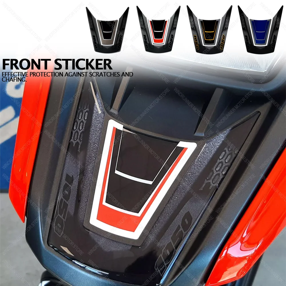 For V-STROM 1050 XT 2020 Motorcycle Accessories Waterproof Protective Front Mouth Sticker 3D Epoxy Resin Protective Sticker