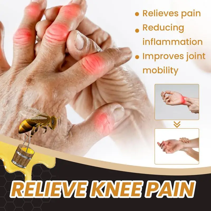 Knee Joint Pain Relief Gel, Coluna Lombar, Creme de Massagem Muscular, Tópico, Calmante, 20g