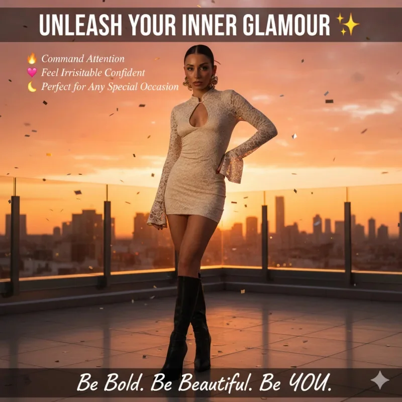 جديد أزياء المرأة شيونغسام زر طوق الدانتيل أنيقة الراقية نمط الاجتماعي سليم صالح Bodycon اللباس #1