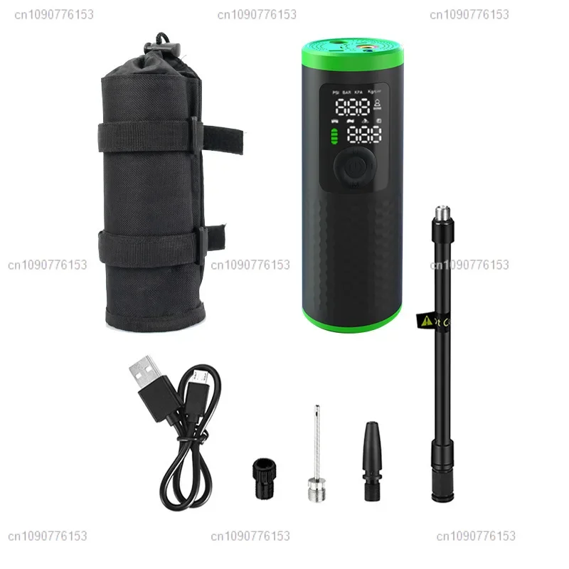 Outdoor Riding Road Bike Bicycle Professional Air Pump Portable Wireless Electric Vehicle Air Pump Load