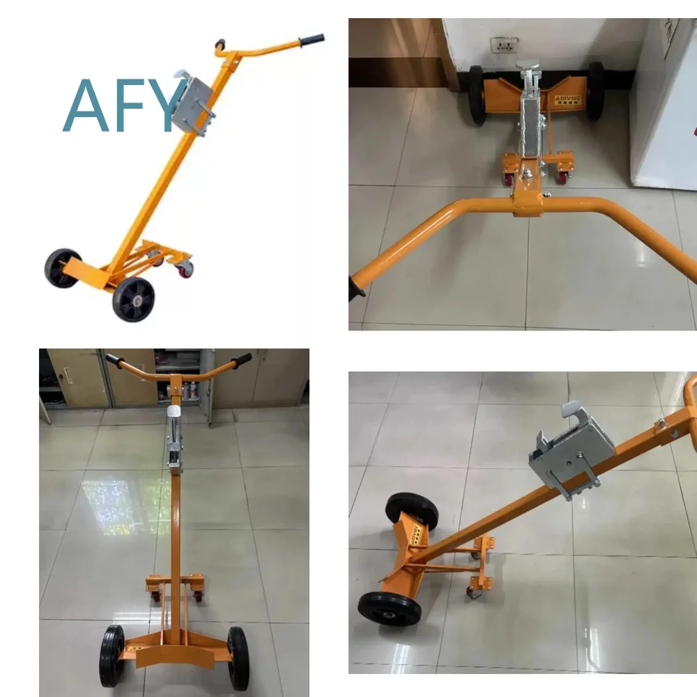 Manual Oil Drum Transporter for Plastic Drum Lever Dolly Hand Truck for Industrial Use Heavy Duty Drum Mover with Lever