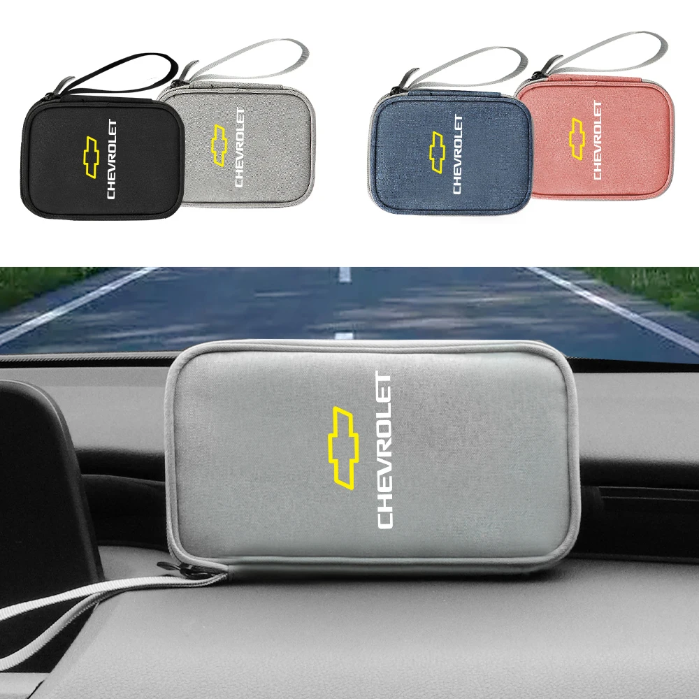 Car Portable Storage Bag Waterproof Organizer Cable Storage Box Waterproof Organizer For Chevrolet Cruze Captiva Trax Tahoe Sail