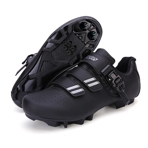 Zapatos de bicicleta de montaña para hombre, calzado de Ciclismo de interior, Gravel SPD, Compatible con tacos SPD, MTB