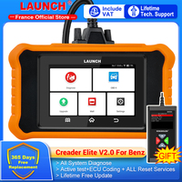 LAUNCH X431 Creader Elite CRE 2.0 Full System OBD2 Diagnostic Tool Car Automotive Scanner ECU Coding for Benz for BMW for GM