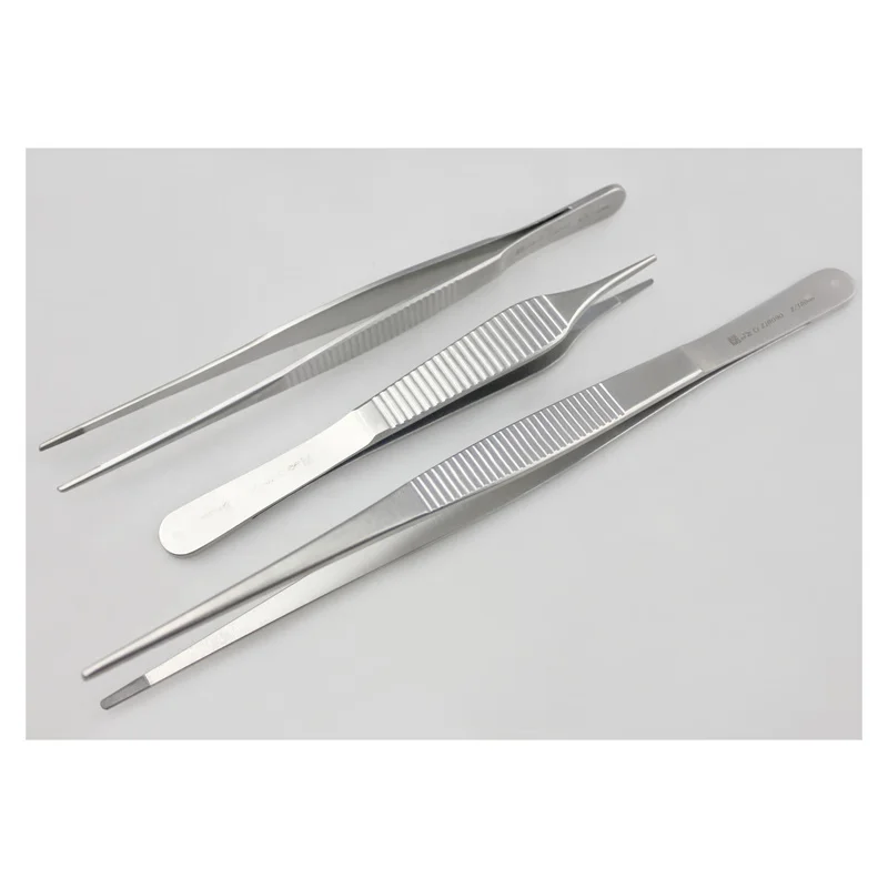 Suture needle tweezers JZ medical insertion plastic tweezers Edison tweezers cosmetic fine tweezers skin tweezers abdominal twee