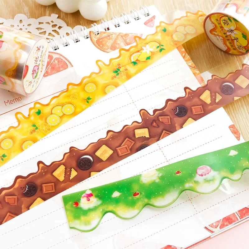 1 рулон ПЭТ струящегося варенья, малярная лента для сцены, коллажа, скрапбукинга, дневника, блокнота, планировщика, декоративные принадлежности