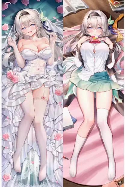 Travesseiro Corpo Anime, Honkai: Star Rail Firefly Sexy Dakimakura, Otaku Loli Japonês, Capa de Almofada, Cama, Abraçando, EX