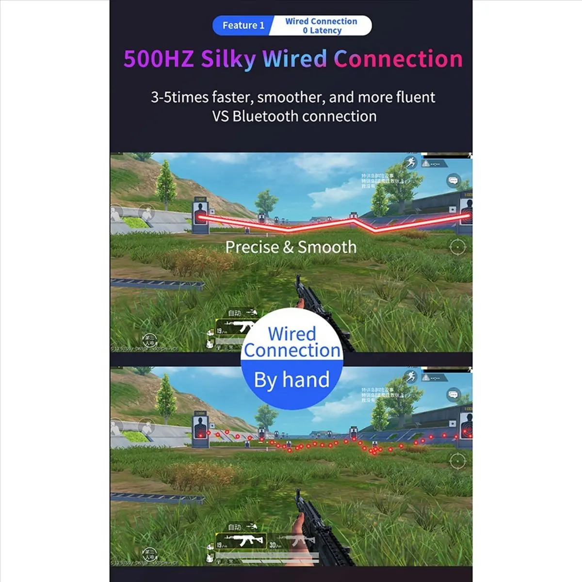 

AABFK M3 Plug and Paly Геймпад PUBG Мобильный контроллер Игровая клавиатура Мышь Конвертер Bluetooth 5.0 для адаптера Android/IOS