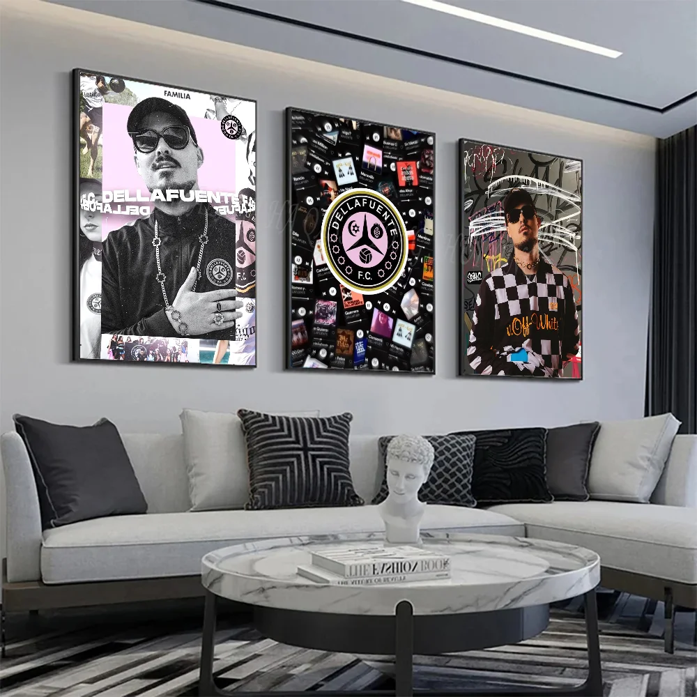 Dellafuente F C Whitepaper Poster, Papierdruck, Zuhause, Wohnzimmer, Schlafzimmer, Eingang, Bar,