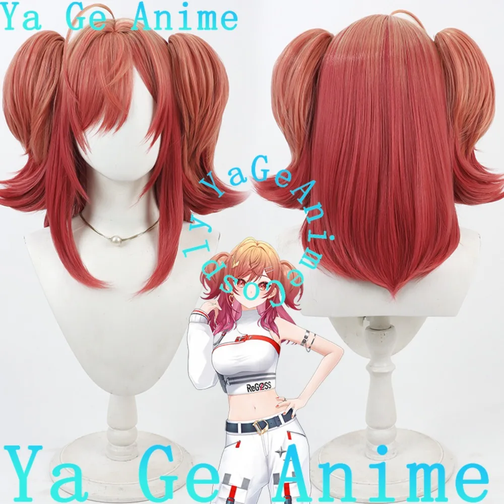 

Ya Ge Ririka Cosplay Wig Performance Outfit 3D Style Anime Reality Show Game Role-playing Wig Used for Anime Dance Parties