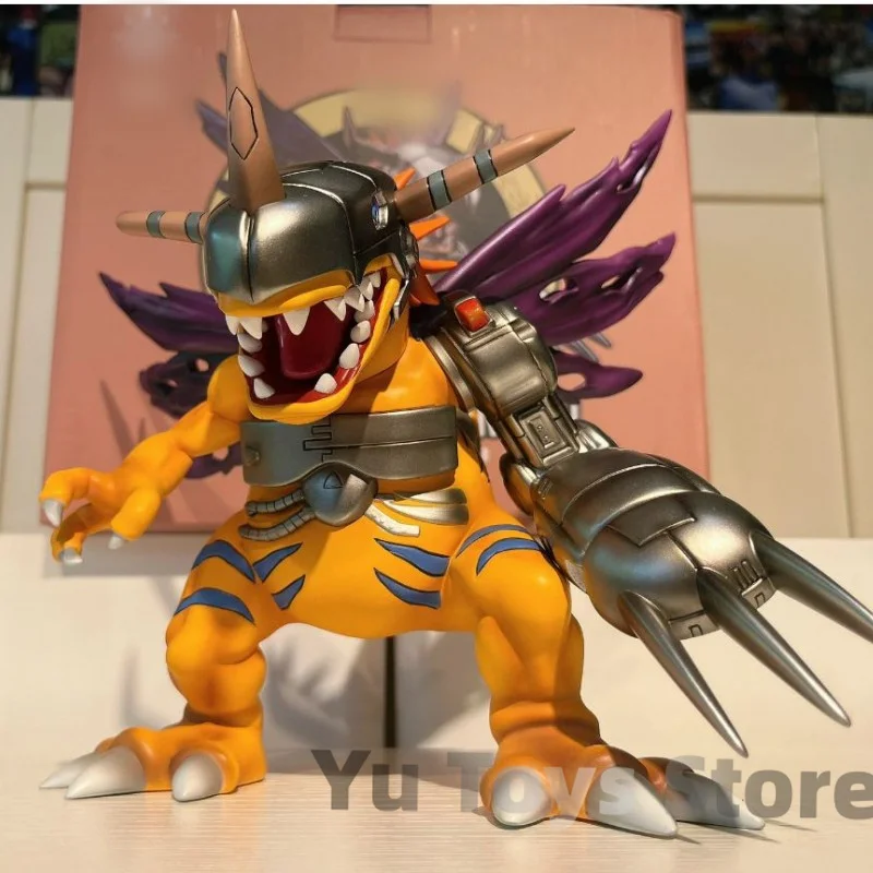 Digimon Adventure War Greymon Action Figuresmetal Greymon Figure Pvc Statue Collection Decoration Model Toys Birthday Gifts