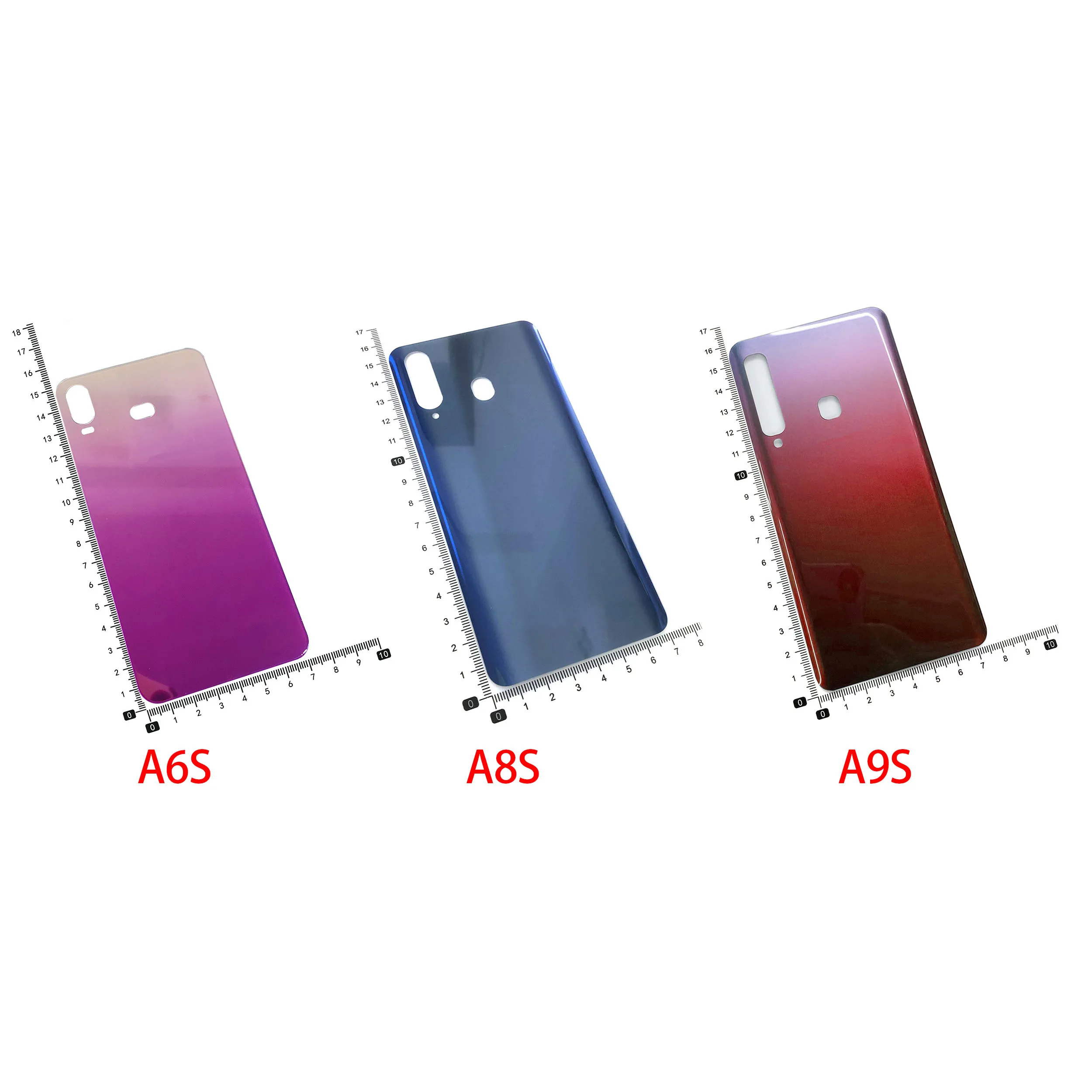 

Glass back cover for Samsung A6s G6200 A8s g8870 A9s A9s a9200