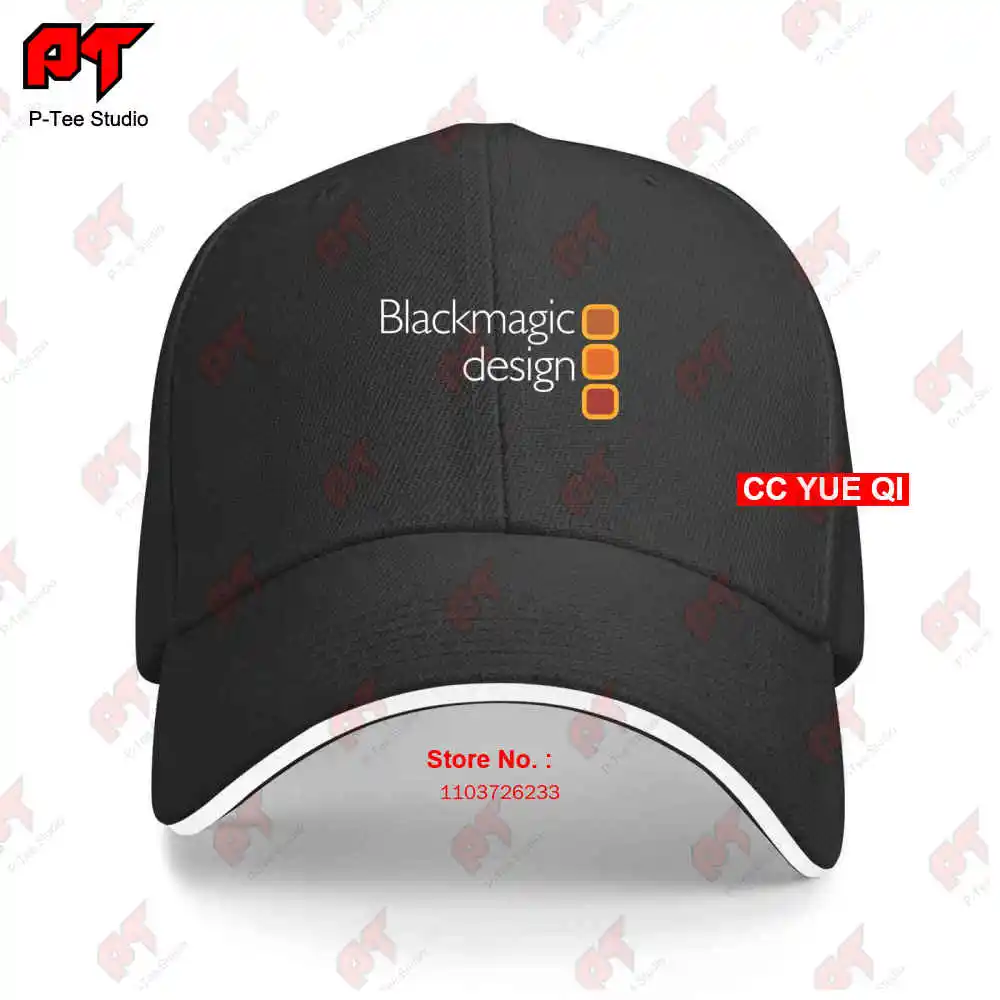 Blackmagic Design Logo Baseball Caps, boné do caminhão, Z6H2