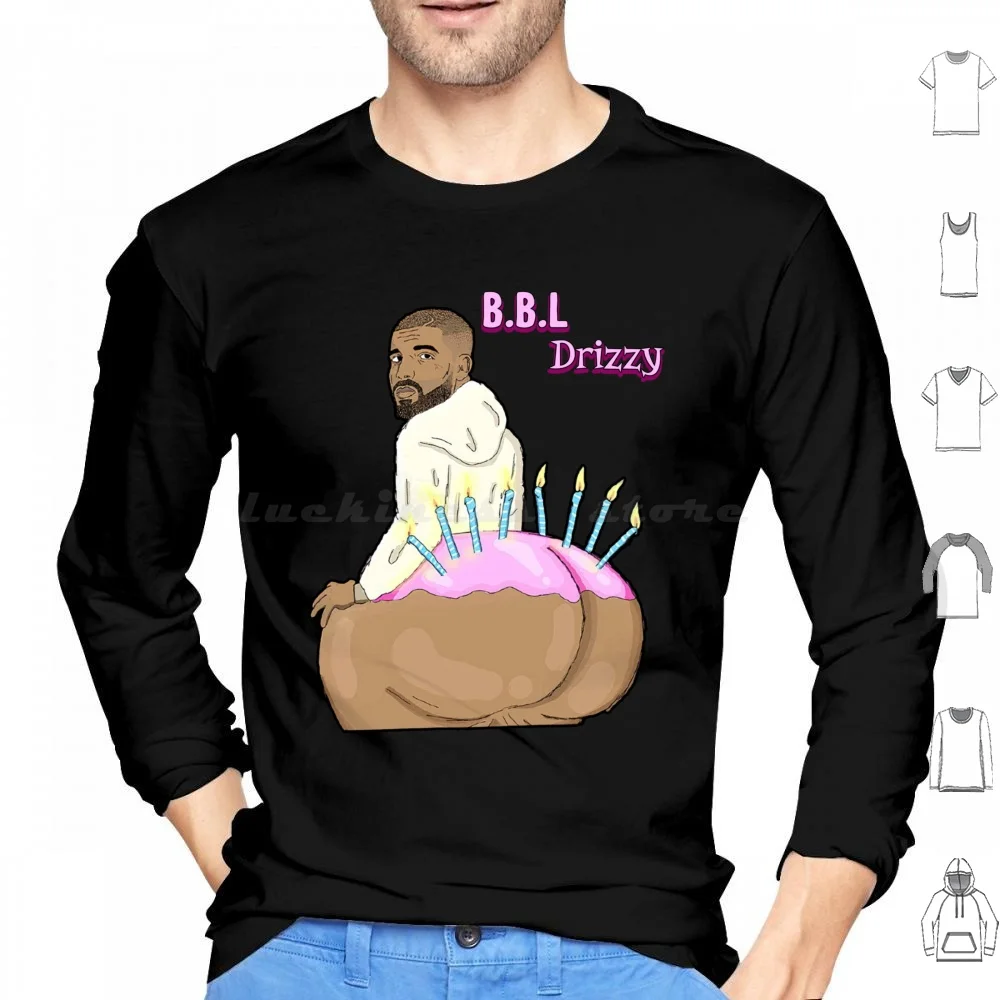 Bbl-Drizzy Kendrick-Vs-Drake Hoodie cotton Long Sleeve Kendrick Lamar Kendrick Rap Lamar Damn Hip Hop Album Music Humble To