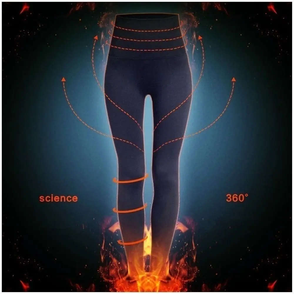 8 Colors Winter Thermal Women's Clothing Stretch Pants Slim Leggings Thick Pantyhos Warm Tights - view 4