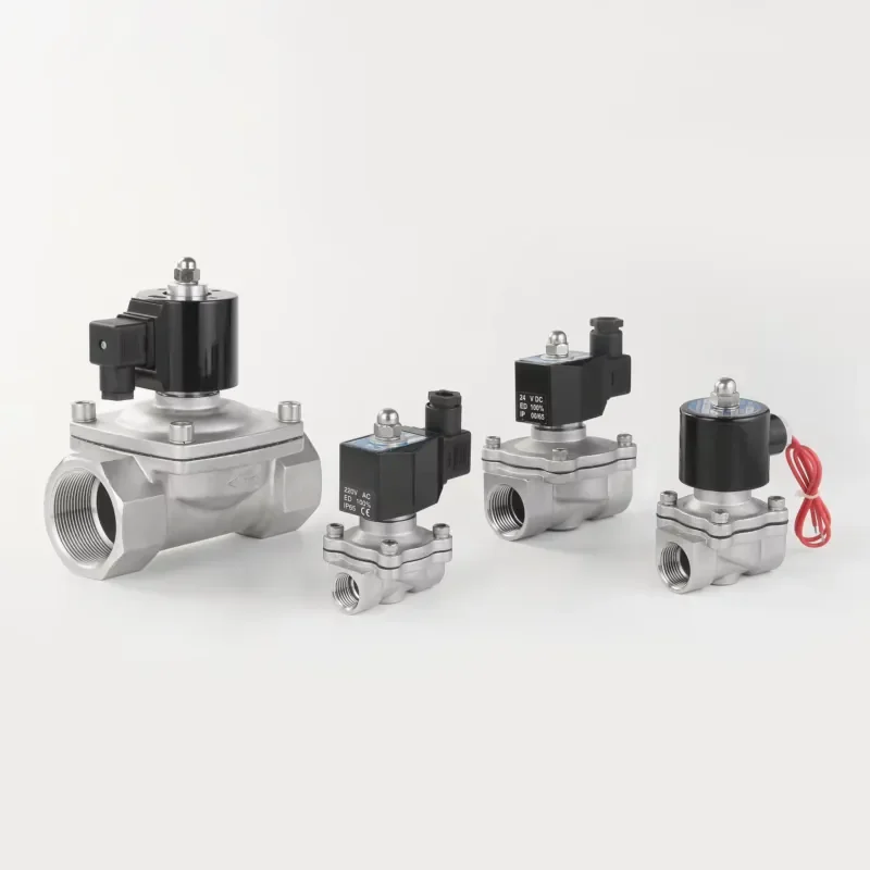 304/316 Stainless Steel Electric High Temperature Control Solenoid Valve for Water Oil Steam Use Base