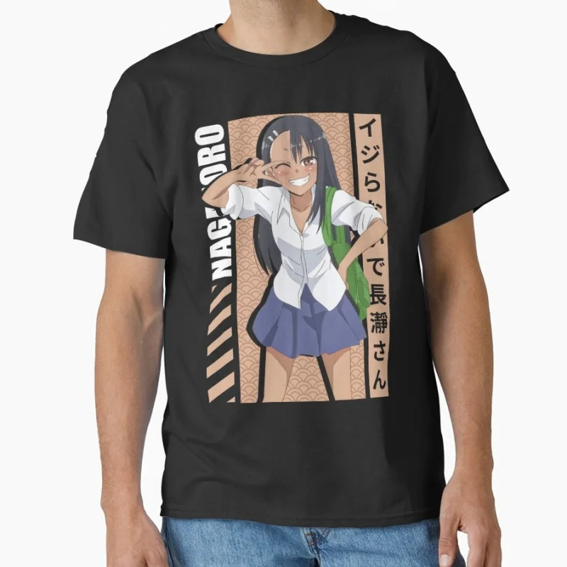 1030 Dont Toy With Me Nagatoro Hayase Gift for Anime lover 100% cotton Y2K clothes O -Neck Short Sleeve Graphic T-Shirt S-6XL