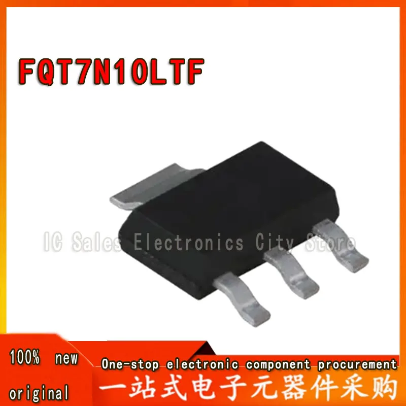 10Pcs/Lot FQT7N10L FQT7N10LTF SOT-223